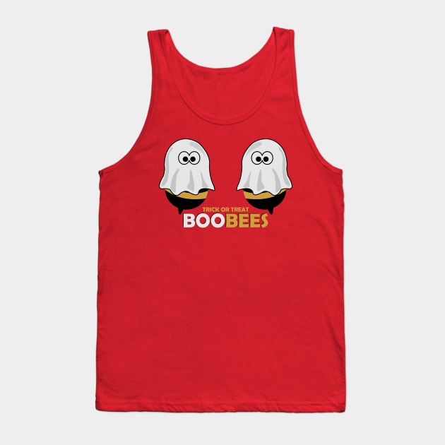 Halloween Funny Boo T-shirt: Boobees Tank Top by POD Anytime